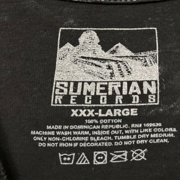 Bad Omens The Death of Peace of Mind Heavy Metal Band Mineral Wash T-Shirt XXXL - Picture 4 of 4